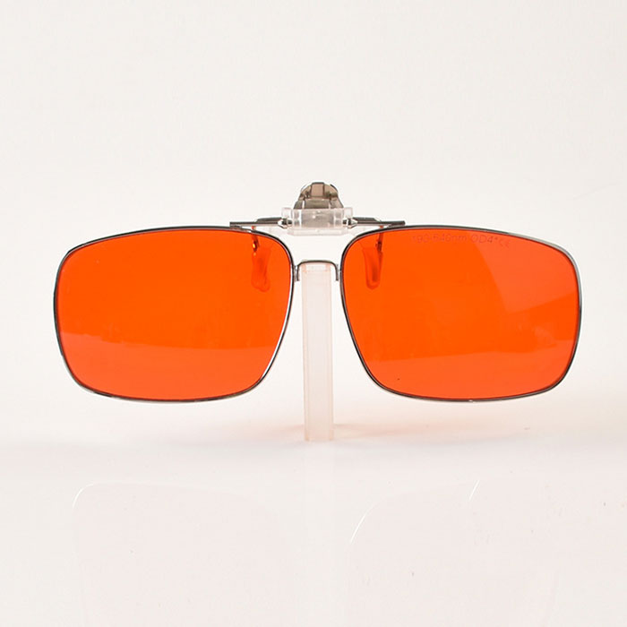 190nm~550nm レーザーゴーグル UV 青色 緑色 レーザ保護レンズ 近視メガネ